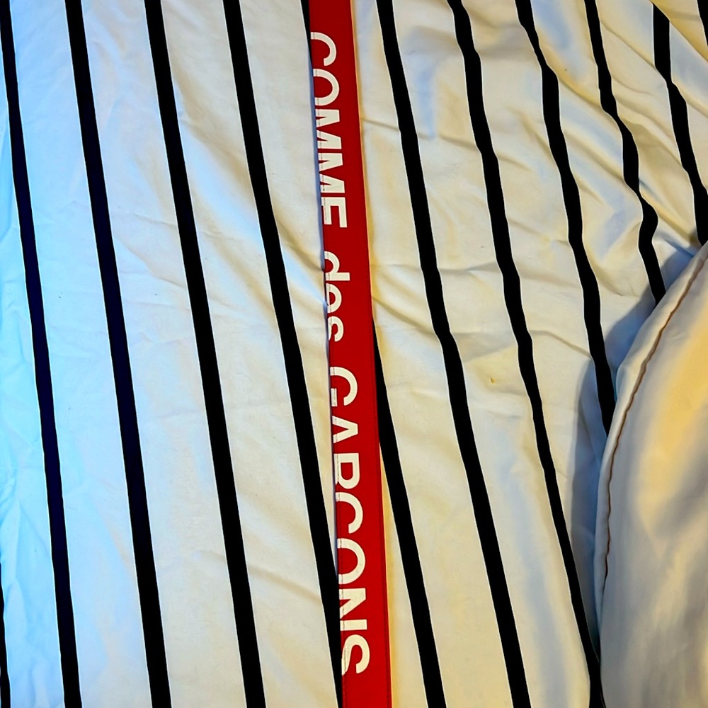 CDG WALLETS U COMME LOGO BELT